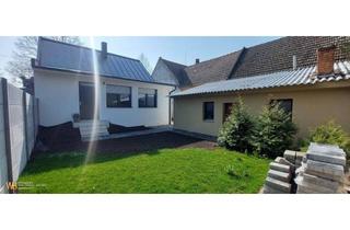 Haus kaufen in 2425 Nickelsdorf, ERSTBEZUG nach Kernsanierung, schlüsselfertig 2 Zimmer & Küche, Garten, sofort beziehbar
