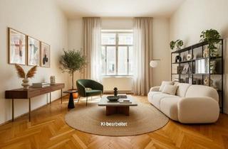 Wohnung kaufen in Neulinggasse, 1030 Wien, KOMPLETT HOFSEITIG: 2-Zimmerwohnung im wunderschön sanierten Altbau mit neuer Küche (Balkonanbau ca. 7m2 möglich!)