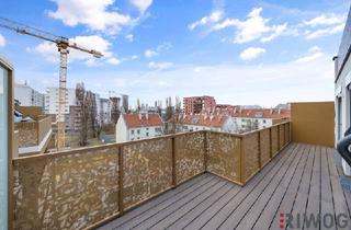 Maisonette kaufen in Klenaugasse, 1220 Wien, ERSTBEZUG Nähe U1 Kagraner Platz *** DG-Maisonette mit 45m² Terrassenfläche *** bei der Wagramer Straße