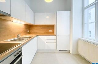 Wohnung kaufen in Neulinggasse, 1030 Wien, Hofruhelage: 2 Zimmer-Altbauwohnung im Herzen Wiens mit neuer Küche (Balkonanbau möglich!)