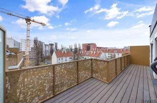 Maisonette kaufen in Klenaugasse, 1220 Wien, ERSTBEZUG Nähe U1 Kagraner Platz *** DG-Maisonette mit 45m² Terrassenfläche *** bei der Wagramer Straße