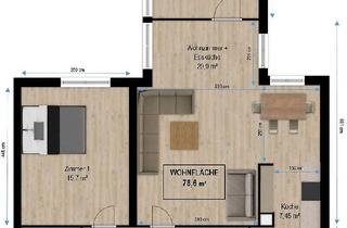 Wohnung mieten in Rußbergstraße 20, 1210 Wien, Moderne neue 3-Zimmer Wohnung (79m²) inkl. neuer Küche und Garten - ab sofort und PROVISIONSFREI