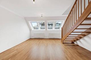 Maisonette kaufen in 1090 Wien, Dachgeschoßmaisonette 2 Zimmer in Toplage 1090 Wien !