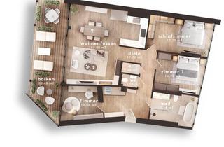 Penthouse kaufen in Peraustraße 4, 9500 Villach-Innere Stadt, VILLACH - STADTZENTUM - PENTHOUSE A-13