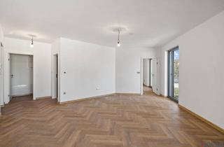 Wohnung mieten in Wolkersdorf / Gerasdorf / Großebersdorf, 2120 Wolkersdorf im Weinviertel, ERSTBEZUG II Leben im Weinviertel II 2-Zimmer Wohnung mit rund 26m2 Terrasse II Nähe Wolkersdorf und Gerasdorf