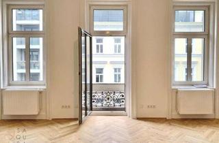 Wohnung mieten in Kaiserstraße, 1070 Wien, Exklusive Altbau-Etagenwohnung mit 5 Zimmern im Herzen des 7. Bezirks