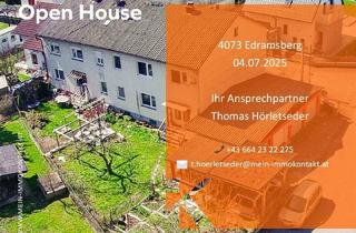 Wohnung kaufen in 4073 Edramsberg, *BESICHTIGUNGSTAG am 04.07.25* Sanierte Wohnung in Wilhering mit großem Garten und Doppelstellplatz