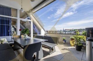 Penthouse mieten in 4040 Linz, Traumhafte Penthouse-Wohnung nahe Lentia City mit riesiger Dachterrasse und 2x kl.Terrassen zu vermieten!