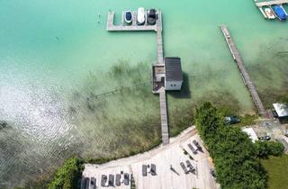 Wohnung kaufen in 9201 Krumpendorf, Traumhaftes Luxus-Apartment direkt am Wörthersee inklusive Liegeplatz für Motorboot und Tiefgarage