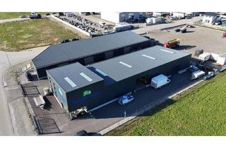Gewerbeimmobilie mieten in Lindenweg 11, 2282 Markgrafneusiedl, 3 moderne Lagerhallen 140m² mit Heizung nahe Wien