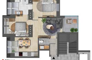 Penthouse kaufen in Siebenbrunnenplatz, 1050 Wien, NEU! ++ SIEBENBRUNNENPLATZ ++ ERSTBEZUG ++ EXKLUSIVE 3–4 ZIMMER-WOHNUNGEN + BALKON/TERRASSE ++ KLIMAANLAGE ++ TOP-AUSSTATTUNG ++ 1150 WIEN ++