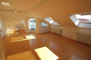 Wohnung mieten in 1220 Wien, Dachgeschoss, 3 Zimmer, Terrasse, Einbauküche