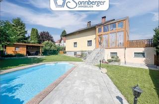 Haus kaufen in 4483 Hargelsberg, LEBENSKRAFT ? großzügiges Zweifamilienhaus mit einladendem Garten und Pool in Hargelsberg