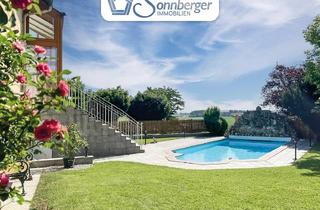 Haus kaufen in 4483 Hargelsberg, AUSZEIT ? außergewöhnliches Zweifamilienhaus mit Pool und Wellnessbereich in Hargelsberg