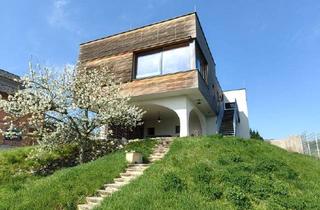 Villen zu kaufen in Sonnwendgasse, 7072 Mörbisch am See, ++ Wohnen wo andere Urlaub machen ++ Architektenvilla mit weitläufigem Garten und traumhaftem Seeblick in idyllischer Lage! + Teilung und weitere Bebauung des Grundstückes möglich