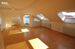 Wohnung mieten in 1220 Wien, Dachgeschoss, 3 Zimmer, Terrasse, Einbauküche