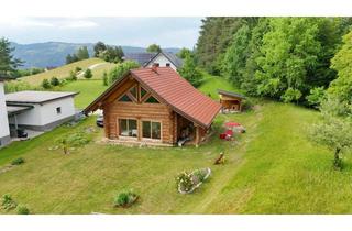 Haus kaufen in 9173 Sankt Margareten im Rosental, Ein Zuhause mit Charakter – Rundstamm-Vollblockhaus trifft Naturidylle