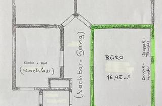 Wohnung mieten in 6900 Bregenz, charmantes Büro (2 Zimmer) - zentrale Lage! unmittelbar zu Fuß erreichbar: Bus, Bahn, Lebensmittelgeschäfte, Restaurants, Kaffees, Ärzte, Banken, Behörden, Fitnessstudio, Tiefgaragen, etc..