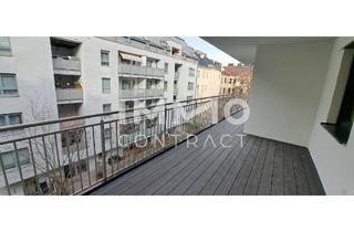 Wohnung mieten in Senefeldergasse, 1100 Wien, Wohnen der Zukunft mit Erdwärme und Solaranlage in der Senefeldergasse. Ruhige Hoflage, 17m² Balkon