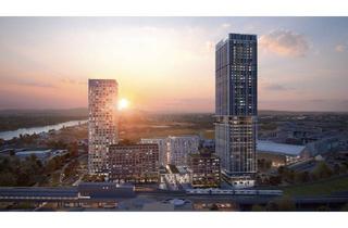 Penthouse kaufen in Dr. Adolf-Schärf-Platz, 1220 Wien, PROVISIONSFREI! ERSTBEZUG! 2 Zimmer Neubau Wohnung mit atemberaubenden Donaublick!