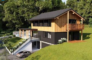 Einfamilienhaus kaufen in 5322 Hof bei Salzburg, Traumhaftes Massivholz Einfamilienhaus Projekt in Hof - Absolute Ruhelage