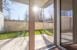 Genossenschaftswohnung in Am Bahndamm 2, 7000 Eisenstadt, 2 Zimmer Erstbezugswohnung mit rd. 50m² sonnigem Eigengarten: mieten-wohnen-kaufen!