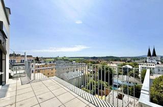Penthouse kaufen in Hütteldorfer Straße 263, 1140 Wien, SOMMERAKTION - Fertigstellung Q3/2025 - Nur jetzt 1,5% Provision - Penthouse - 360°-Fernblick - ca. 180m² NFL - 5 Zimmer - 2 Balkone - ca. 65m² Dach-Terrasse - Klimaaktiv Gold Standard