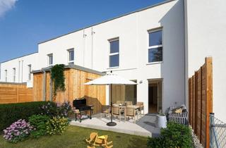 Reihenhaus kaufen in Ackergasse 6, 2700 Wiener Neustadt, Grüne Oase in der Stadt: Moderne Holzrahmenhäuser mit Südost-Ausrichtung