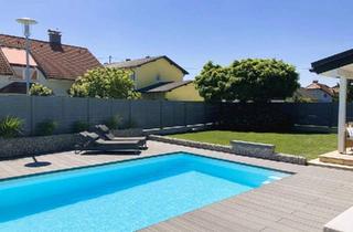 Einfamilienhaus kaufen in 4614 Marchtrenk, MODERNES TRAUMHAUS mit POOL & WELLNESSBEREICH / ZENTRUMSNAHE RUHIGE SIEDLUNGSLAGE / SACKGASSE