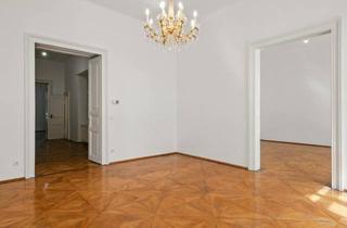 Wohnung mieten in Reisnerstraße, 1030 Wien, Stilvolle 4-Zimmer-Altbauwohnung im Botschaftsviertel – Eleganz trifft modernen Komfort!