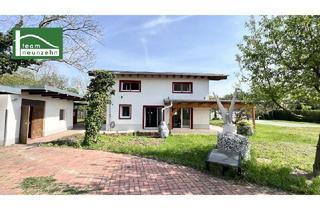 Villen zu kaufen in 2301 Groß-Enzersdorf, Low-energy house, very sacious with an additional office/practice or apartment of 70 m². Completely renovated in 2023. - WOHNTRAUM