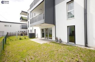 Wohnung kaufen in 4063 Hörsching, Lichtdurchflutete Gartenwohnung in Hörsching – Wohnen mit Komfort und Lebensqualität!