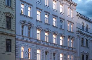 Penthouse kaufen in Rotenlöwengasse, 1090 Wien, Historischer Charme, moderne Eleganz: Luxus Dachgeschosswohnung auf einer Ebene mit zusätzlicher Terrasse