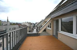 Wohnung mieten in Rainerstraße, 4020 Linz, Exklusive Innenstadtwohnung mit Dachterrasse & Klimaanlage – Blick über die Dächer von Linz