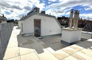 Wohnung mieten in Salesianergasse, 1030 Wien, ERSTBEZUG, Salesianergasse, klimatisiertes 91 m2 Dachgeschoss mit 33 m2 Terrasse, Wohnküche, 2 Zimmer, Botschaftsviertel