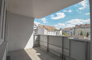 Wohnung mieten in 1080 Wien, Mitten im 8. Bezirk: Schöner 2 Zimmer-Neubau mit großem Balkon