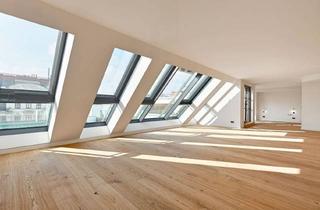 Penthouse kaufen in Kettenbrückengasse 22/24, 1040 Wien, LUXUS-PENTHOUSE DIREKT AM NASCHMARKT! Grandiose Dachterrasse mit traumhaften Wienblick
