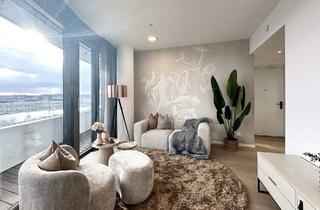 Wohnung mieten in Donau, 1220 Wien, NEU! Möbliert - Doorman, Gym, Pool UND den schönsten Ausblick auf Stephansdom, Prater & Neue Donau