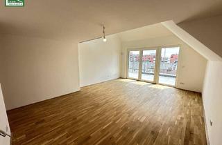 Maisonette kaufen in Donaufelder Straße 205, 1220 Wien, Erstbezugs-Maisonette nahe Kagraner Platz mit Galerie, Küche, großer Terrasse und top Ausstattung! Kahlenberg-Blick!