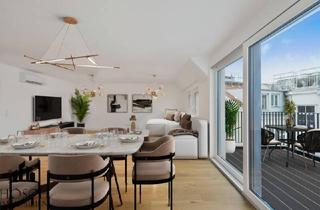 Wohnung kaufen in 1050 Wien, Imposants Wohnjuwel | 7 Stilwohnungen mitten in der Stadt [DG + kernsanierter Altbau] | elegant & hochwertig