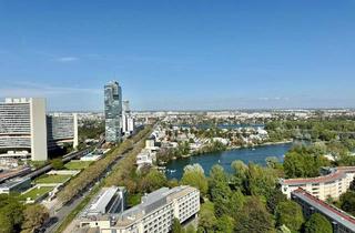 Wohnung mieten in Donau, 1220 Wien, Wasserblick! NEU! Familientraum an der Donau - U1 vor der Türe!