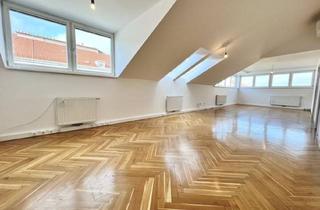 Loft mieten in Keplerplatz, 1100 Wien, Schönes 93m² Dachgeschoß-Apartment, 2 Zimmer, Lift zu mieten für € 1497,68!