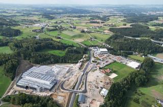 Grundstück zu kaufen in Sternberg, 4812 Pinsdorf, Erstklassige Gewerbeflächen an A1 - Anschluss Regau (3.000m2 bis 14.000m2)