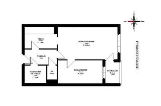Wohnung mieten in Prankergasse 28, 8020 Graz, 2 ZIMMER-NEUBAU + sonniger Süd-Balkon 4m² + extra Küche möbliert + Lift + nähe Hauptbahnhof!