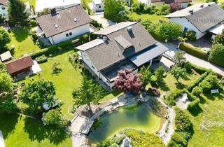 Einfamilienhaus kaufen in 9061 Klagenfurt, Idyllisches Anwesen mit Schwimmteich in ruhiger Lage