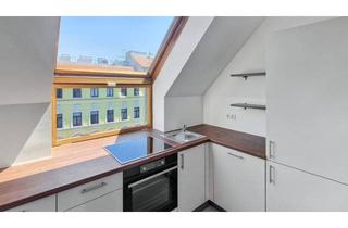 Wohnung mieten in Webergasse, 1200 Wien, Erstbezug | Moderne und helle 3-Zimmer-Wohnung im DG | 54m² | Nahe U4 Friedensbrücke
