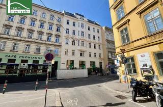Wohnung kaufen in Neustiftgasse, 1070 Wien, BEI DER ECKE NEUBAUGASSE! LEISTBARE GEBRAUCHTWOHNUNG IN HOFRUHELAGE! SCHÖNES ALTBAUHAUS! SEHR ZENTRAL! Für Eigennutzer aber auch Anleger.