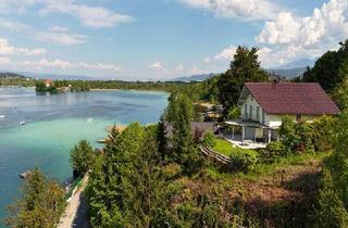 Villen zu kaufen in 9082 Maria Wörth, Stilvolle Panoramavilla am Wörthersee mit Badestrand