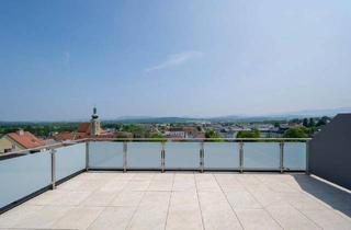 Wohnung kaufen in 4522 Sierning, 130 m² WOHNFLÄCHE – DACHTERRASSE MIT PANORAMABLICK – SOFORT VERFÜGBAR! Modernes Wohnen über drei Etagen im Zentrum von Sierning!