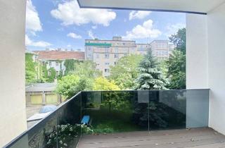 Wohnung kaufen in Ferchenbauergasse, 1210 Wien, GRÜNBLICK - Balkonwohnung mit 3 Zimmer - Altbau reloaded mit Wärmepumpe und Freifläche